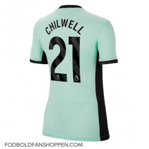 Chelsea Ben Chilwell #21 Tredjetrøje Dame 2023-24 Kortærmet